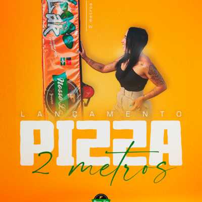 Pizza de 2 Metros 8 Sabores